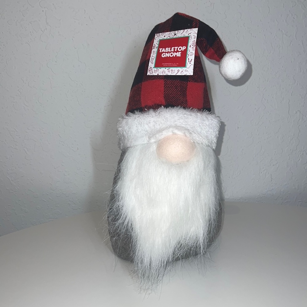 Table top holiday gnome